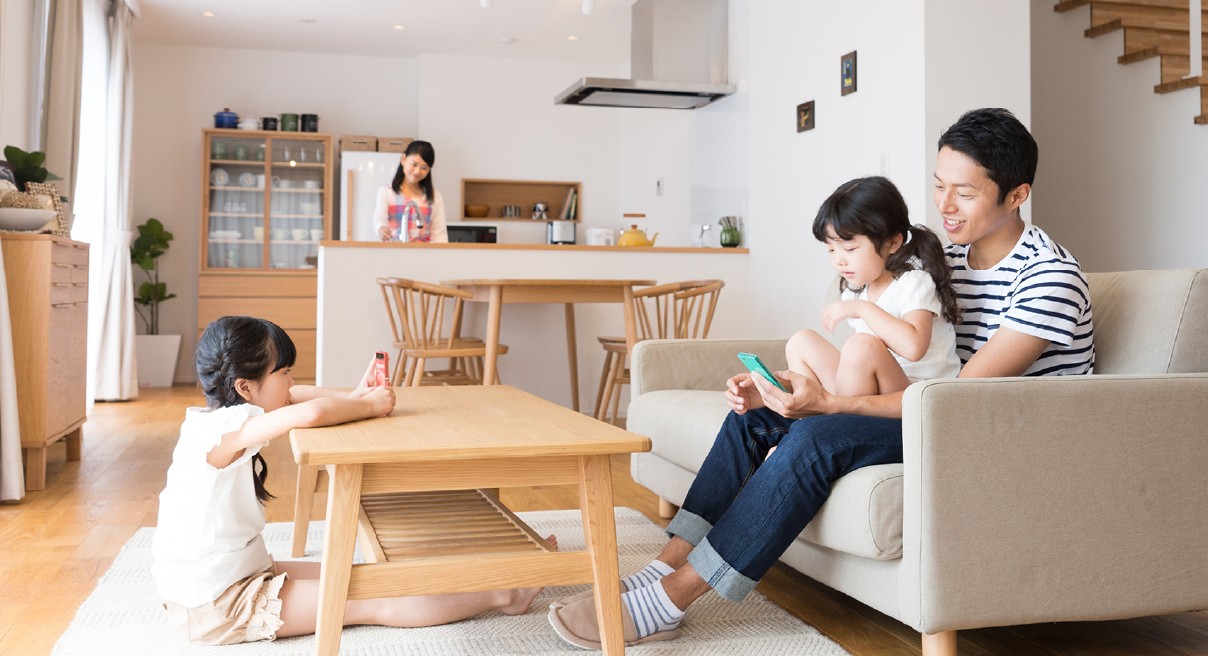 静かな住空間・高い吸音性能のイメージ
